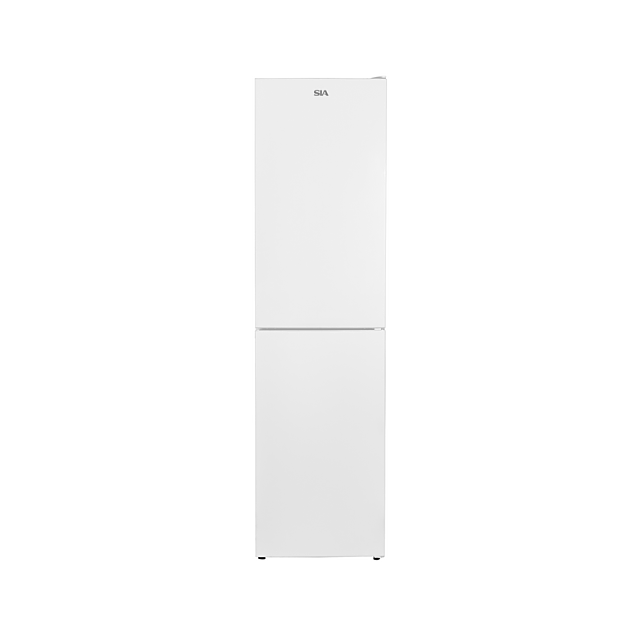 SIA SFF20050WE 60/40 Split Freestanding 302L Combi Fridge Freezer in White