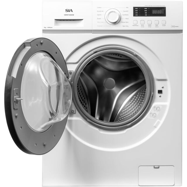Sia SWM7440W 7Kg 1400Rpm Washing Machine'