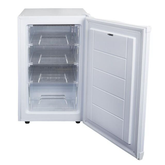 Sia UCF50WH 50Cm White Freestanding Under Counter Freezer 80L
