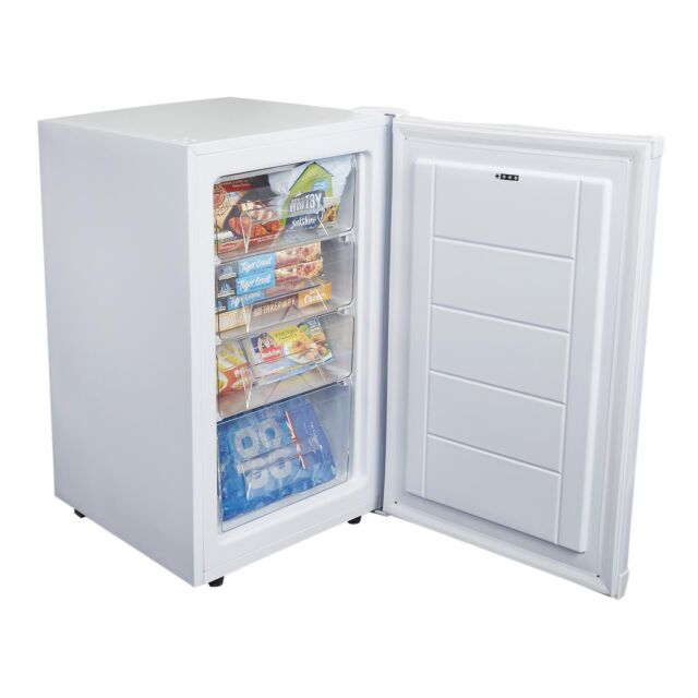 Sia UCF50WH 50Cm White Freestanding Under Counter Freezer 80L