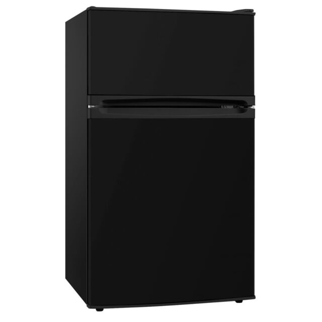 Sia UFF01BL 48Cm Undercounter Two Door Fridge Freezer