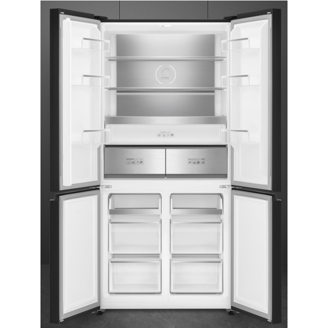 Smeg FQI60KD 91cm Four Door Fridge Freezer Dark Inox