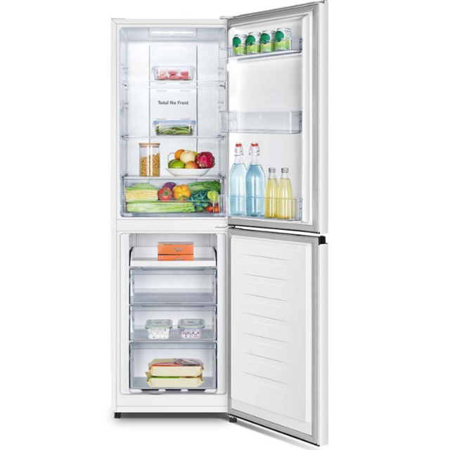 Teknix FFPH1825PW Total No Frost, H182.5Cm X W55cm 50/50 White