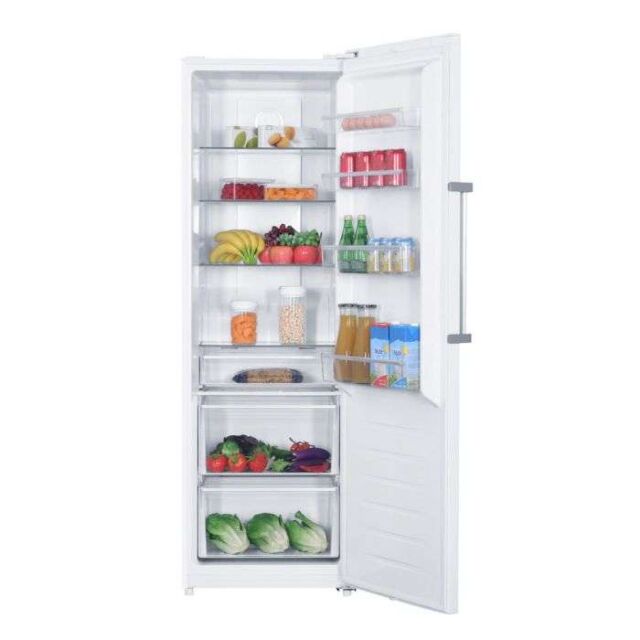Teknix T60L2W 185Cm X 60Cm Tall Larder Fridge Auto Defrost