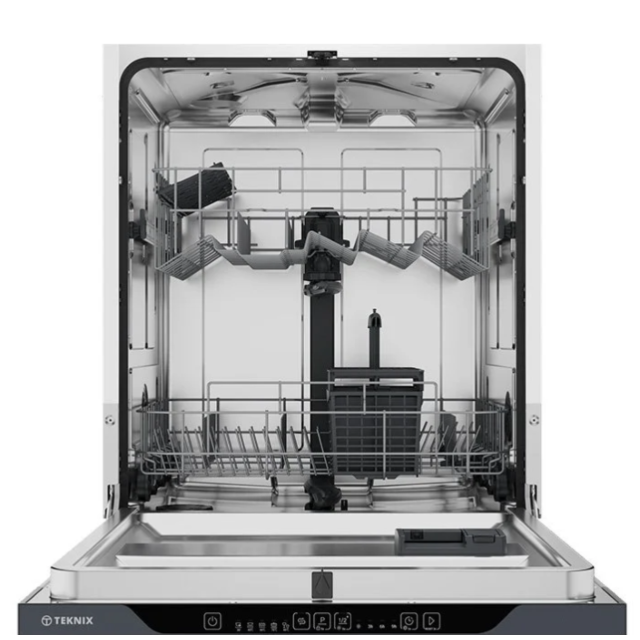Teknix TXBD600 - White Full Size Dishwasher - 13 Place Settings - E Energy