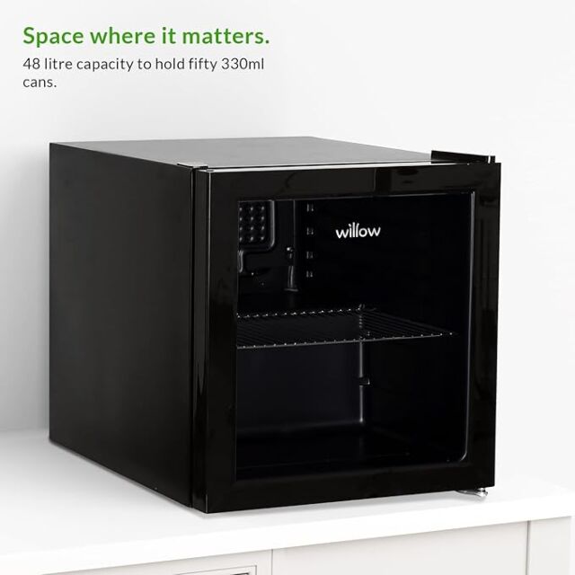 Willow WBC48B 48L Table Top Beverage Cooler