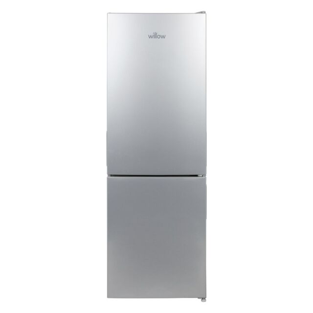 Willow WFF157S 144X50cm Low Frost Fridge Freezer, Silver