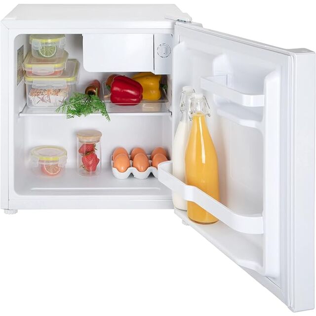 Willow WMF46EW 46L Table Top Fridge, White - With Ice Box