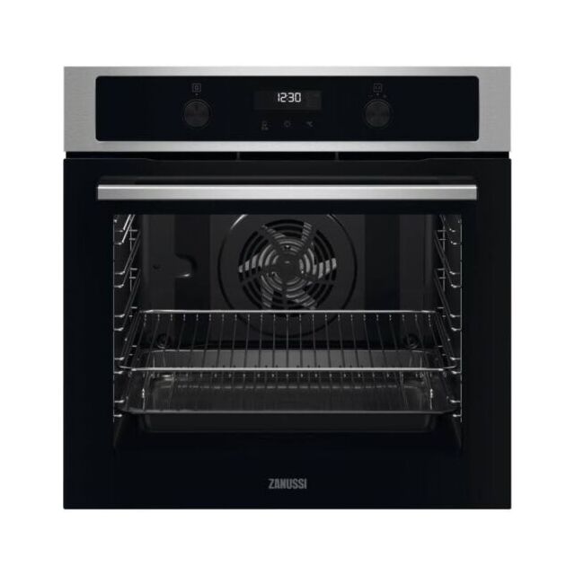 Zanussi ZOPND7X1 Multifunction oven with pyrolytic cleaning and SteamBake function, Large glass fasc
