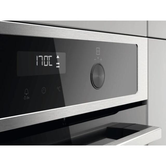 Zanussi ZOPND7X1 Multifunction oven with pyrolytic cleaning and SteamBake function, Large glass fasc