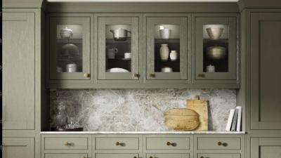 Latest Kitchen Colour Trends: Introducing Willow Green and Warm Caramel 