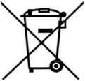 Crossed Out Dustbin.